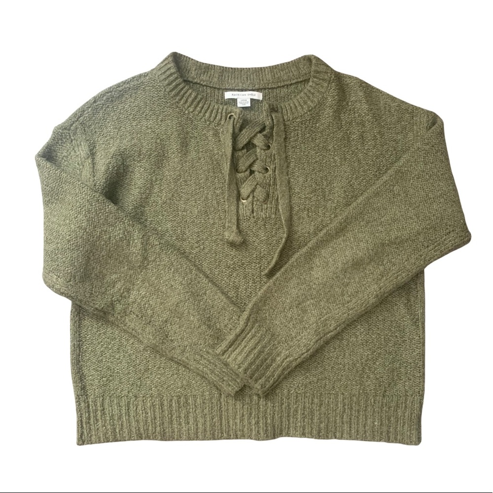 American Eagle Crisscrossed Sweater